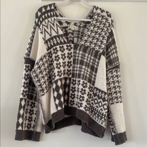 POL plush oversized sweater